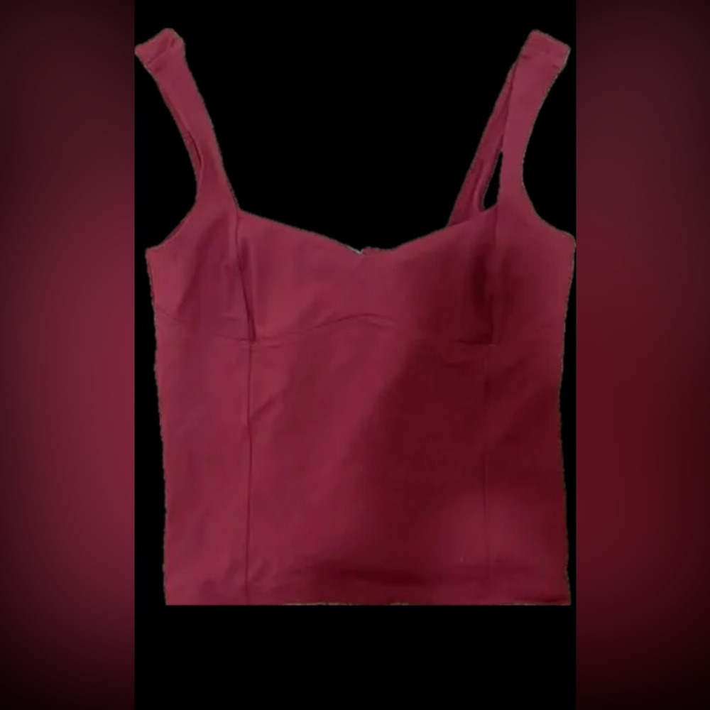 Free People Intimately - Women's Red Sleeveless Top